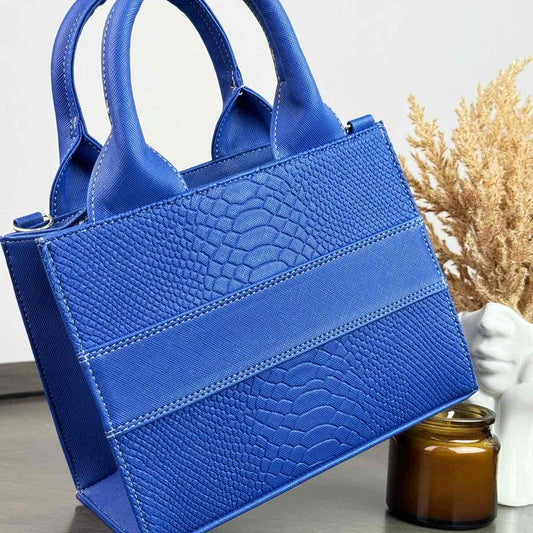 TOTE MINI AZUL COBALTO