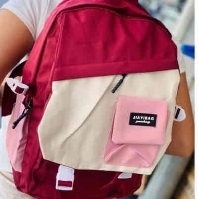 MOCHILA JIAY ROJO