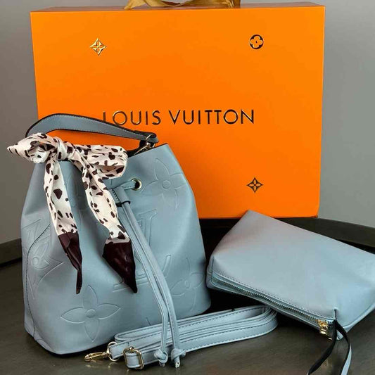 BUCKET LOUIS VUITTON AZUL