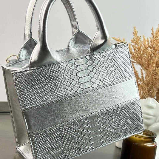 TOTE MINI PLATA METÁLICO