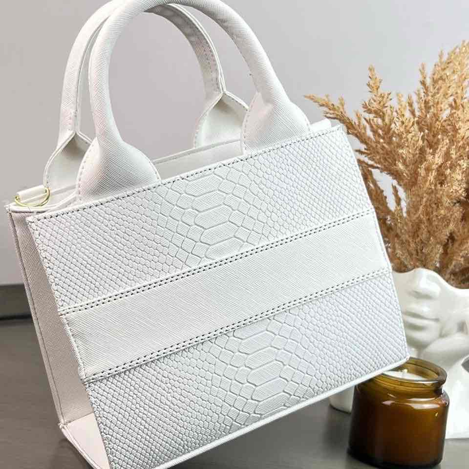 TOTE MINI BLANCA