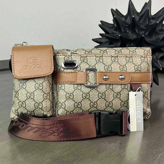 CANGURERA GUCCI CAMEL