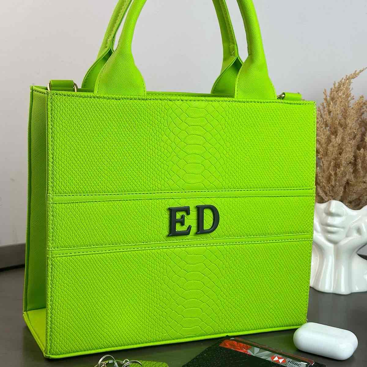 TOTE MEDIANA VERDE LIMÓN