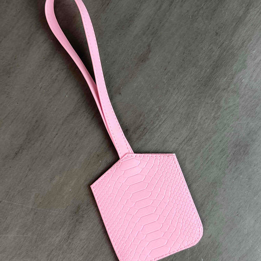 TAG PARA MALETA ROSA PARAêSO