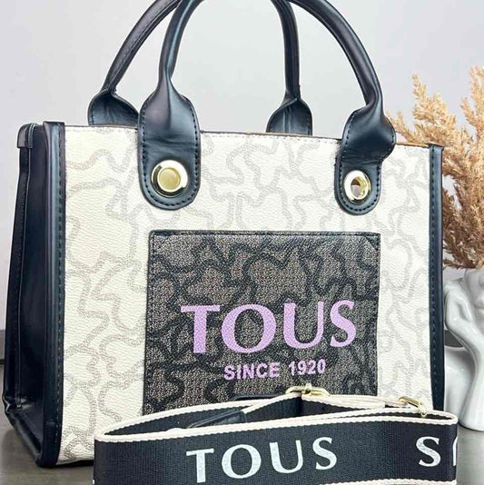 TOUS 001 HUESO/NEGRO