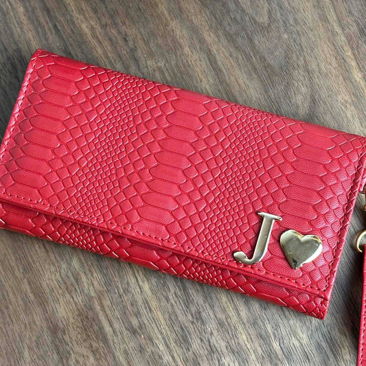 CARTERA MUNEQUERA ROJO