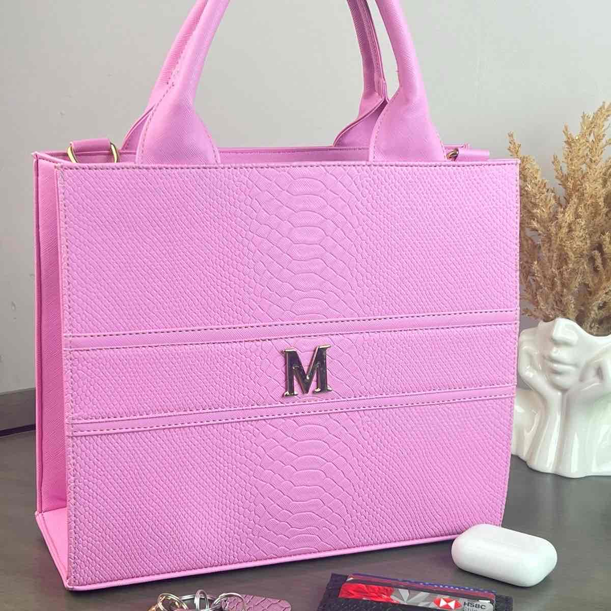 TOTE MEDIANA ROSA BARBIE