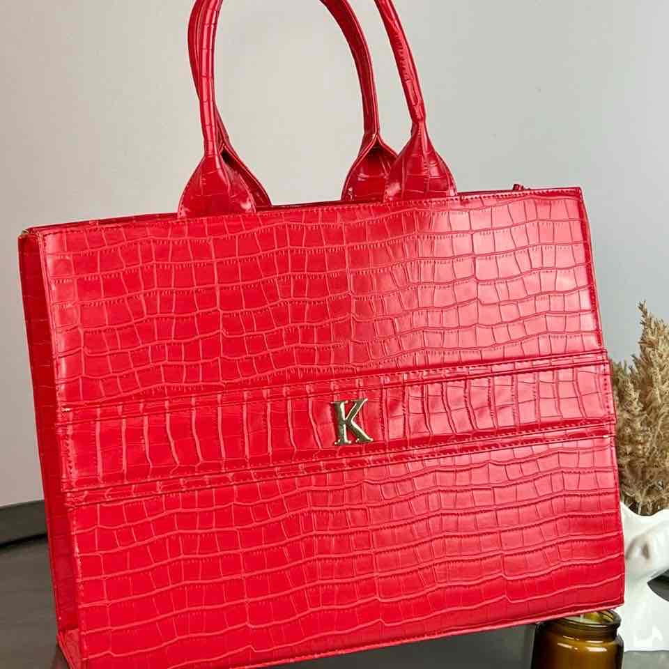 TOTE GDE ESPECIAL ROJO DRILO