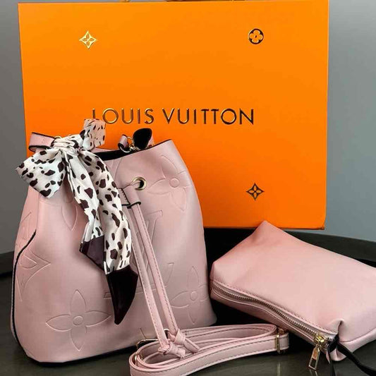 BUCKET LOUIS VUITTON ROSA