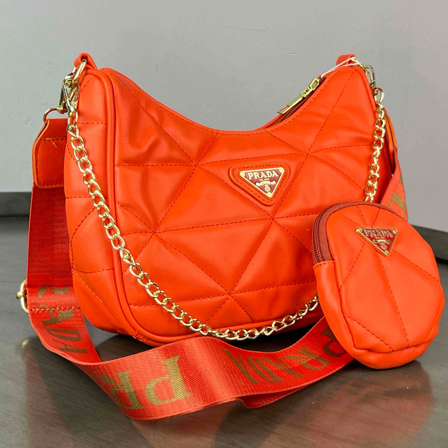 PRADA 001 NARANJA