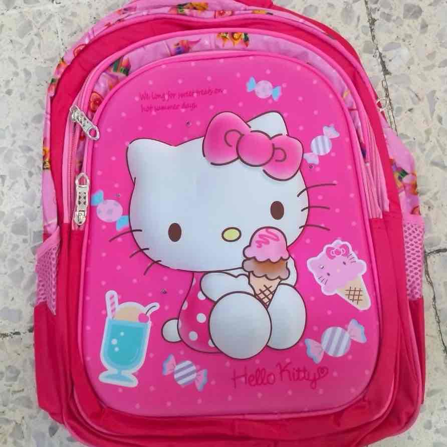 MOCHILA ESCOLAR DE NINA HELLO KITTY